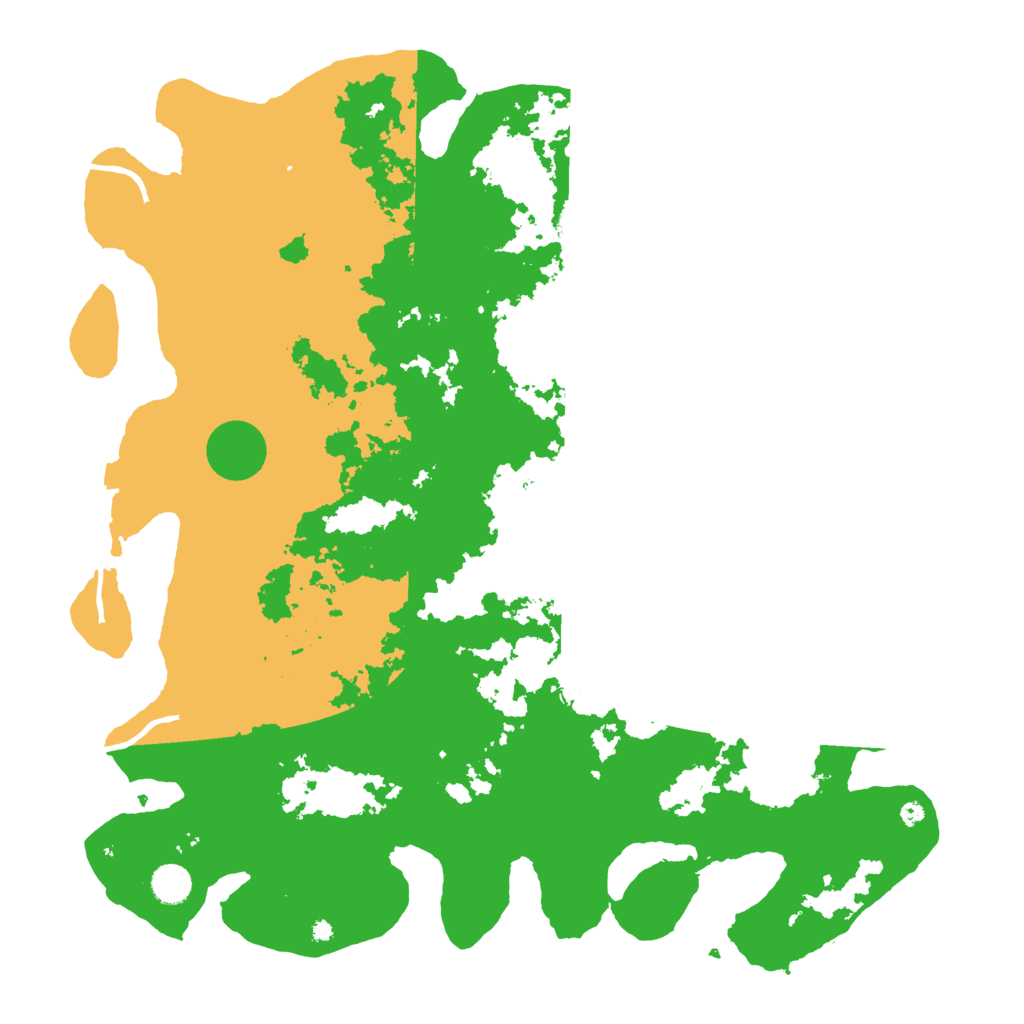 Biome Rust Map: Procedural Map, Size: 4500, Seed: 1358063828