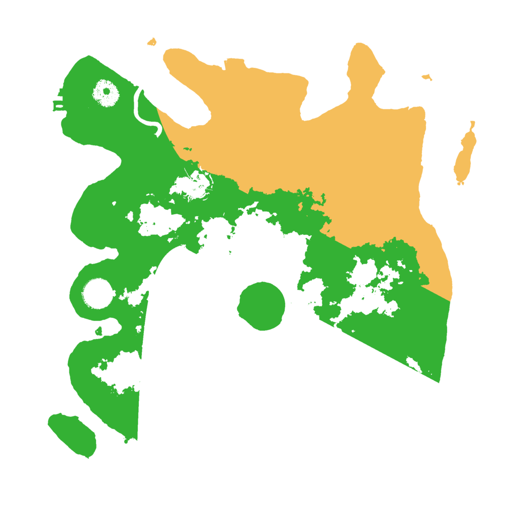 Biome Rust Map: Procedural Map, Size: 3000, Seed: 1522515705