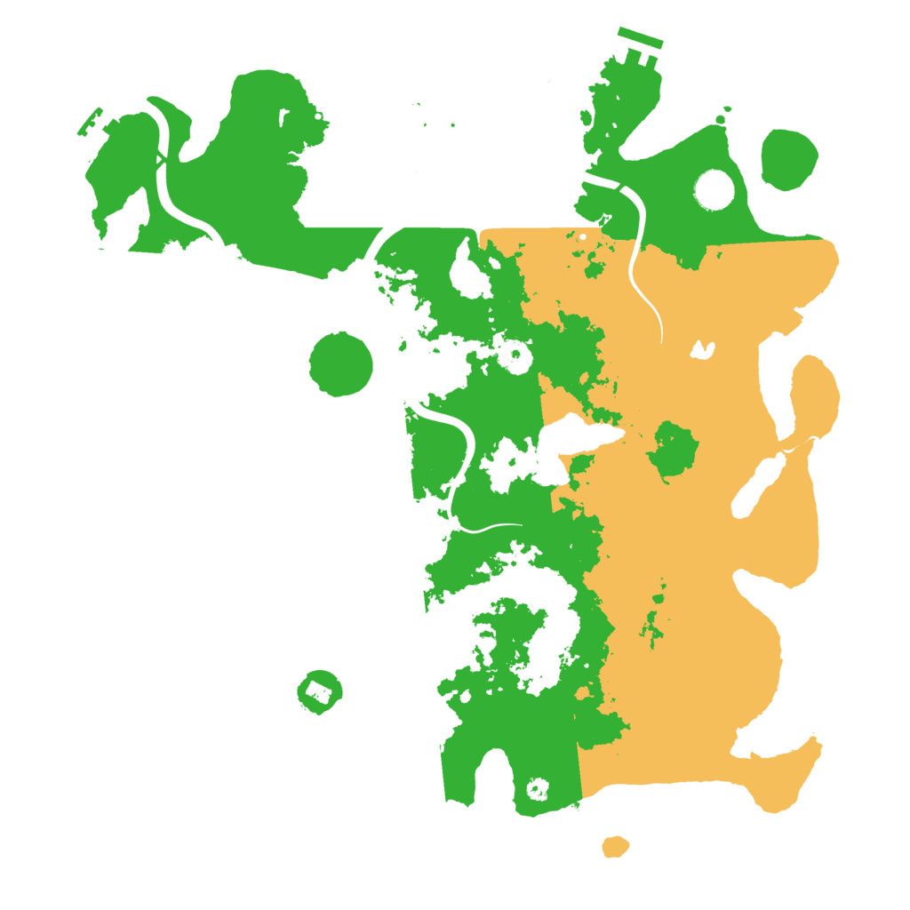 Biome Rust Map: Procedural Map, Size: 4000, Seed: 1988523009