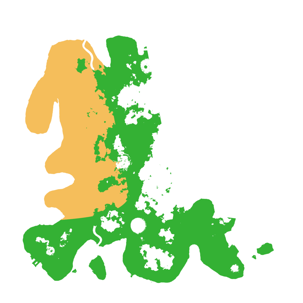 Biome Rust Map: Procedural Map, Size: 3500, Seed: 786234161