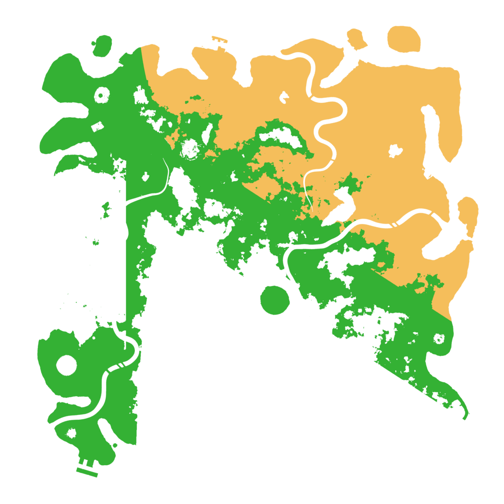 Biome Rust Map: Procedural Map, Size: 4700, Seed: 752874340
