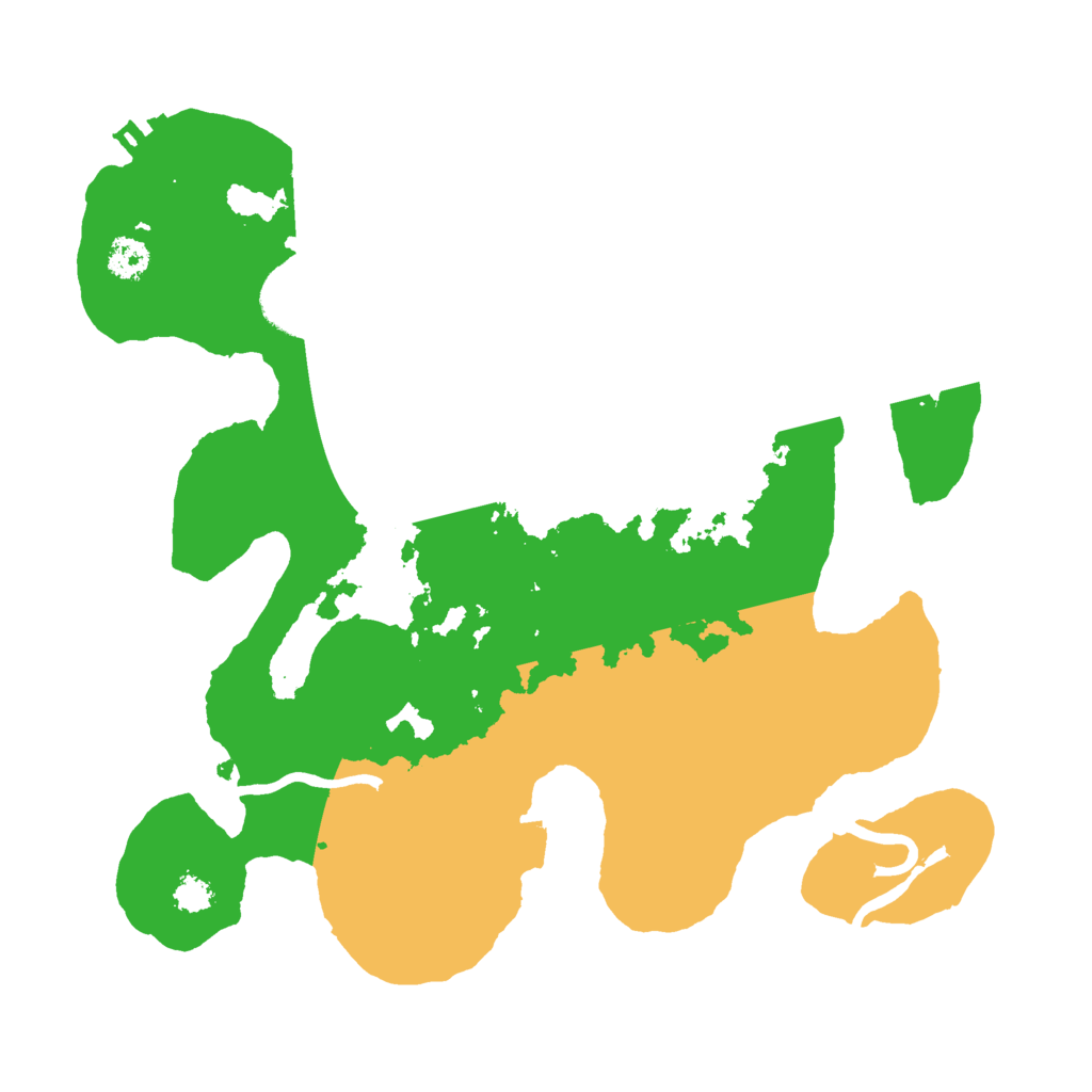 Biome Rust Map: Procedural Map, Size: 2699, Seed: 1