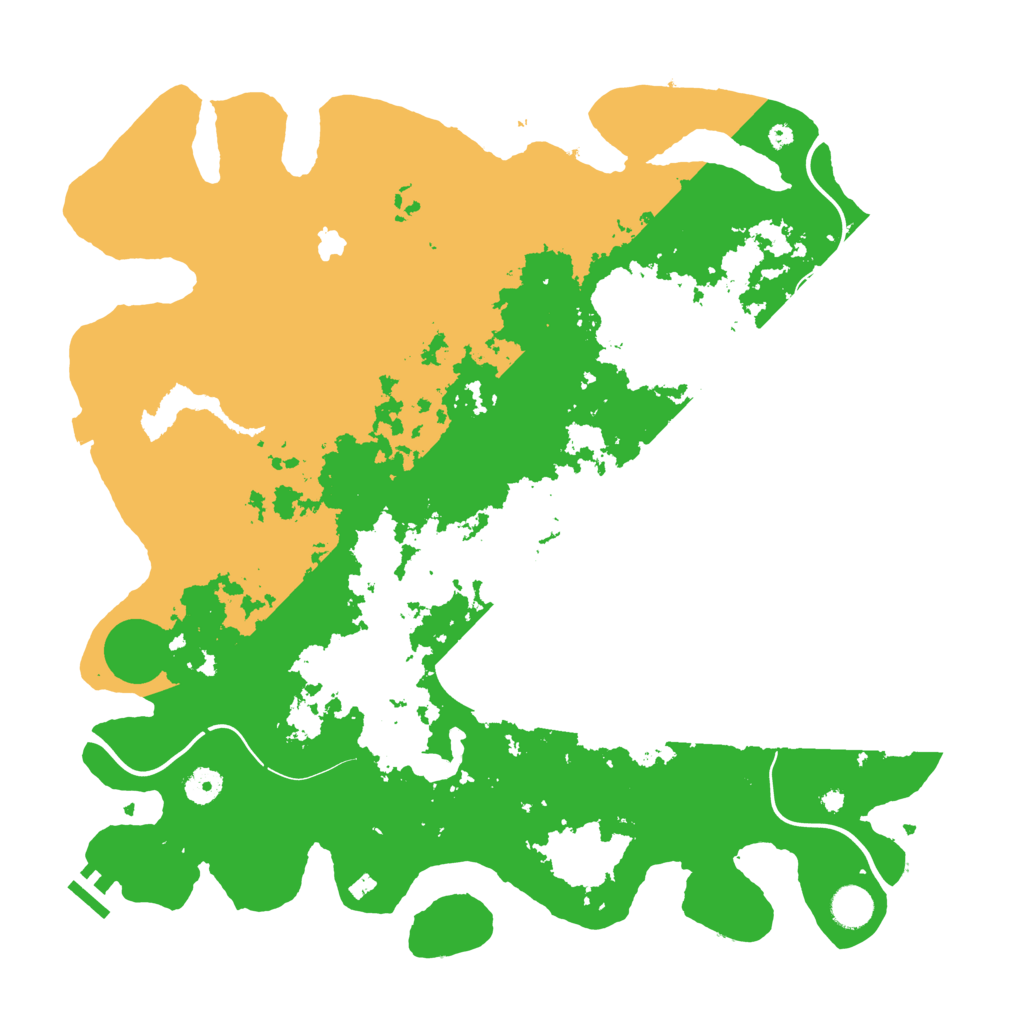 Biome Rust Map: Procedural Map, Size: 4250, Seed: 1856860422