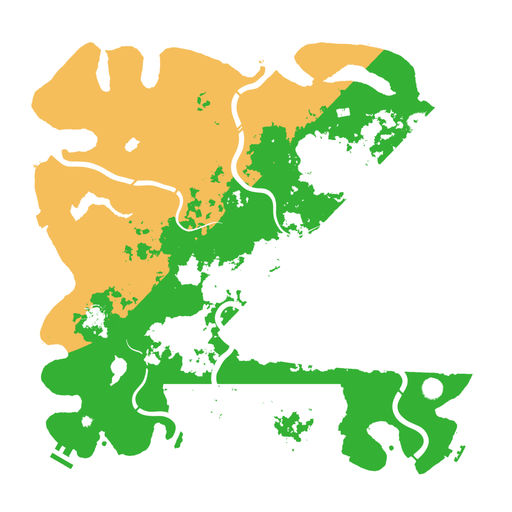 Biome Rust Map: Procedural Map, Size: 4250, Seed: 1856860422