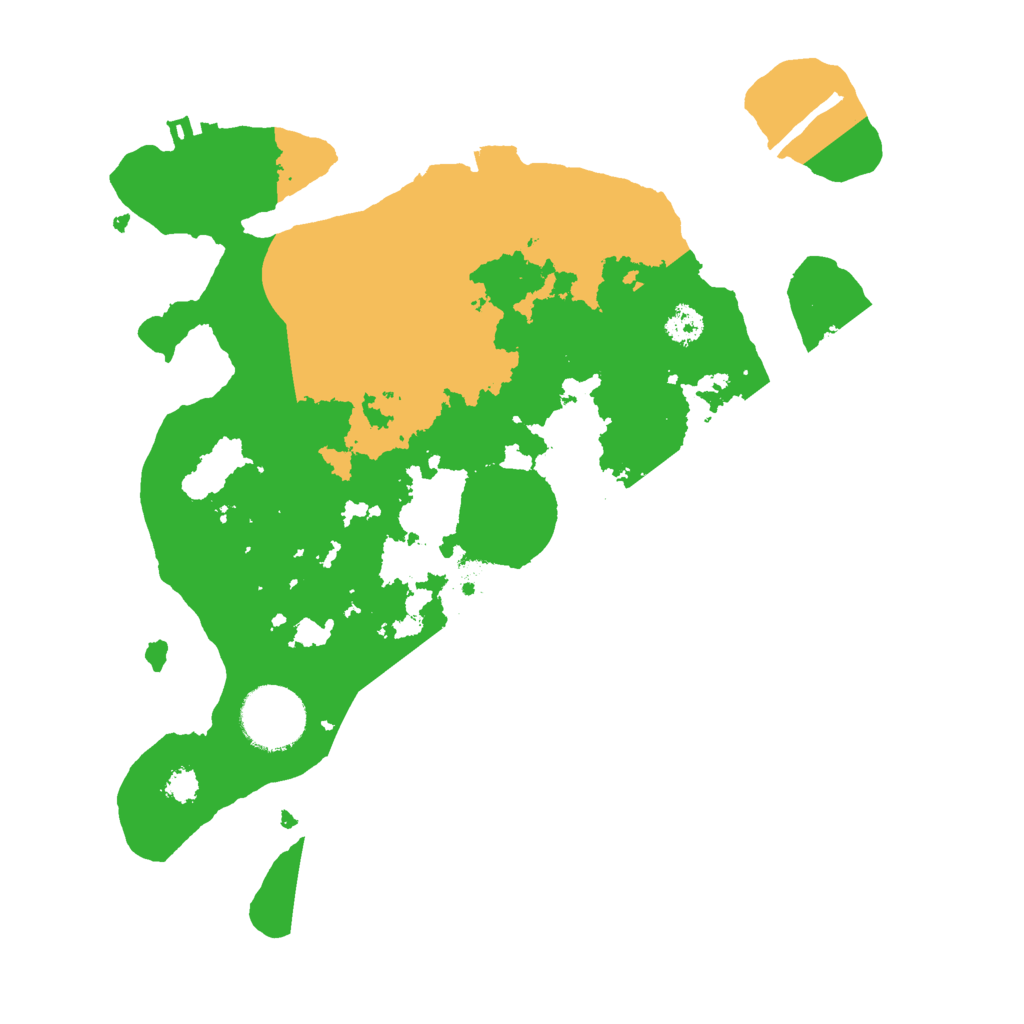Biome Rust Map: Procedural Map, Size: 2800, Seed: 869938205