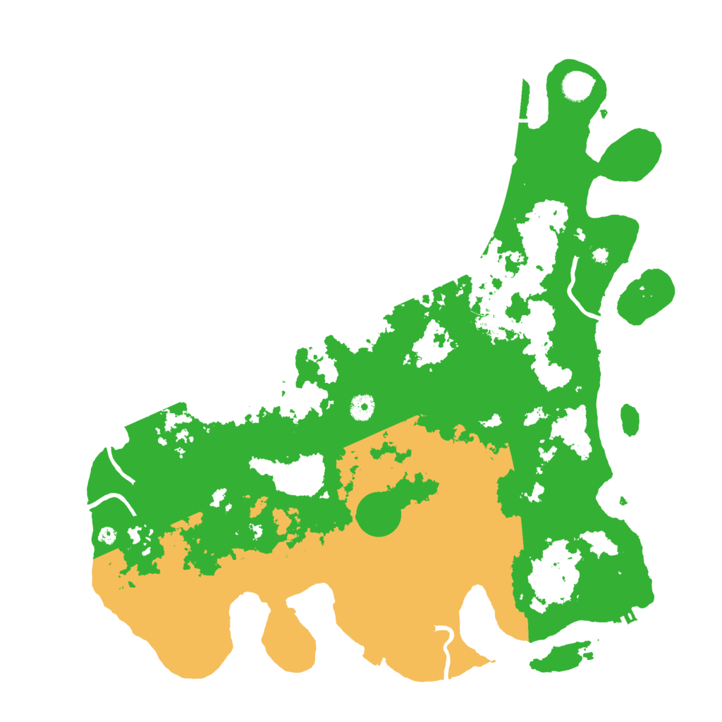 Biome Rust Map: Procedural Map, Size: 4250, Seed: 55292192