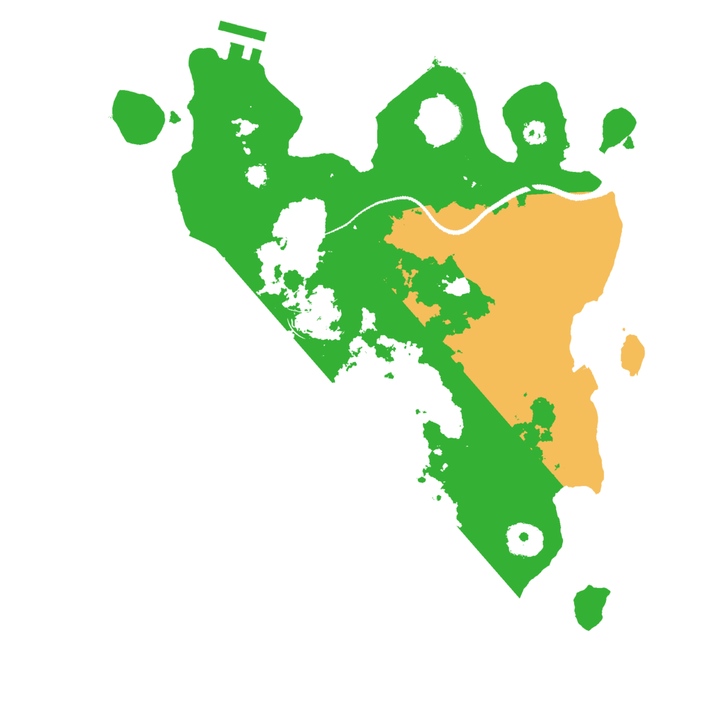 Biome Rust Map: Procedural Map, Size: 3000, Seed: 759977301