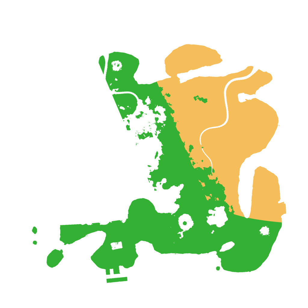 Biome Rust Map: Procedural Map, Size: 3000, Seed: 824492422