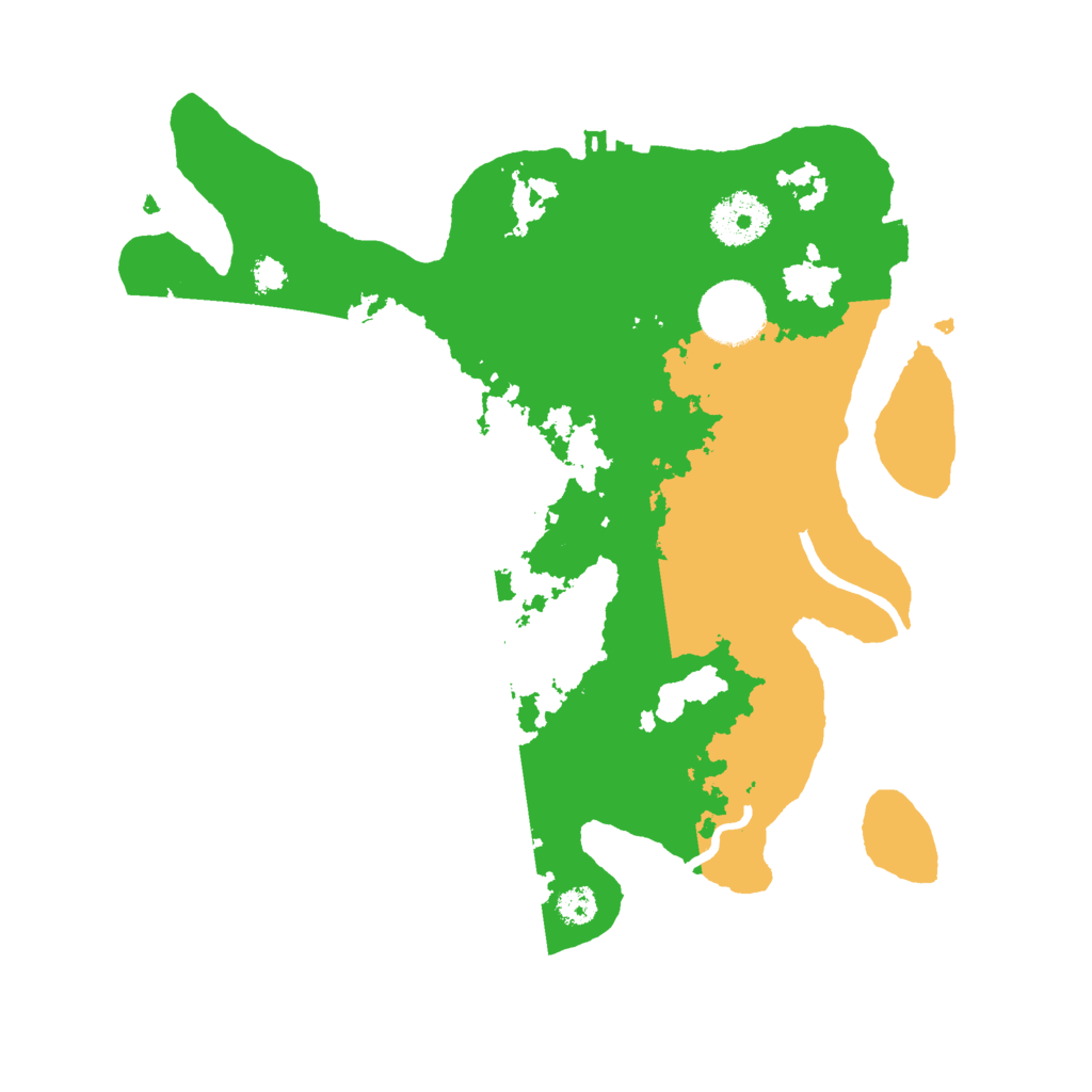 Biome Rust Map: Procedural Map, Size: 3000, Seed: 663040831