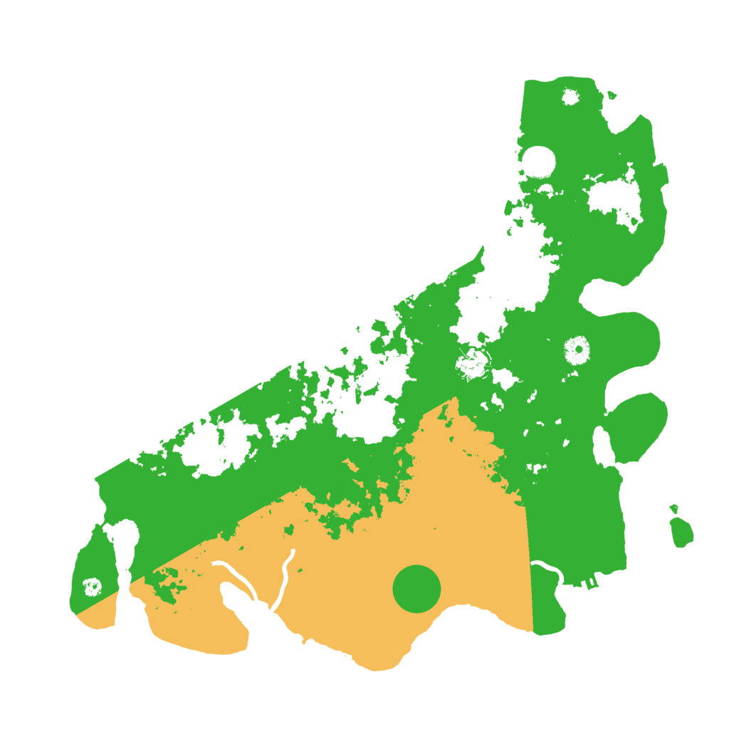 Biome Rust Map: Procedural Map, Size: 4000, Seed: 1679957864