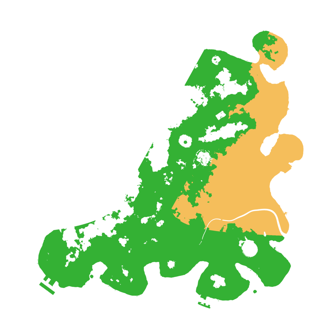 Biome Rust Map: Procedural Map, Size: 3750, Seed: 813733393