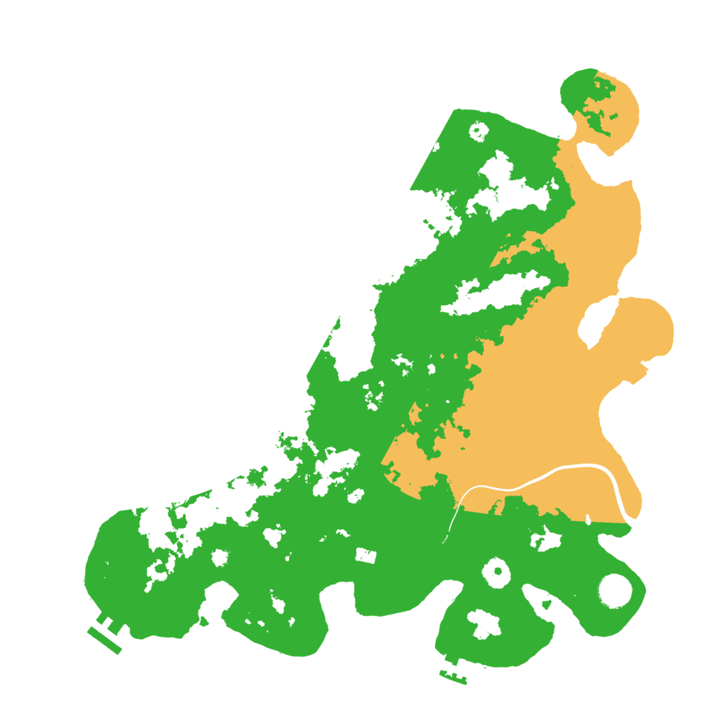 Biome Rust Map: Procedural Map, Size: 3750, Seed: 813733393