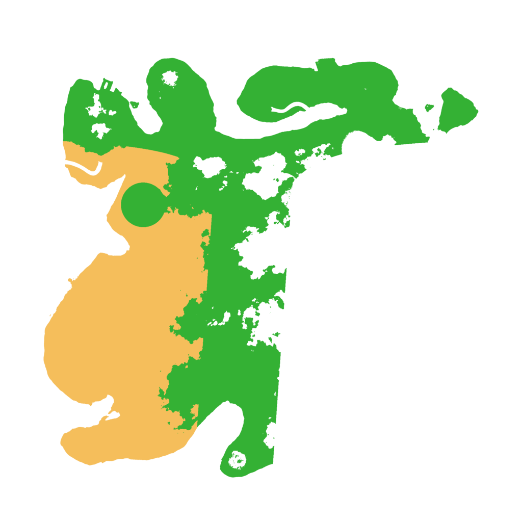 Biome Rust Map: Procedural Map, Size: 3100, Seed: 387746013