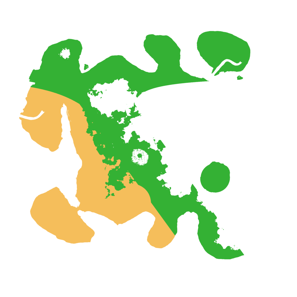 Biome Rust Map: Procedural Map, Size: 2704, Seed: 2138359232