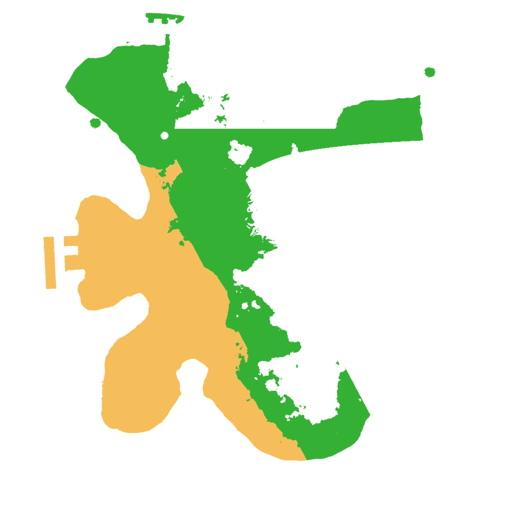Biome Rust Map: Procedural Map, Size: 2000, Seed: 42044209