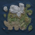 Thumbnail Rust Map: Procedural Map, Size: 3000, Seed: 14181, 12 Monuments