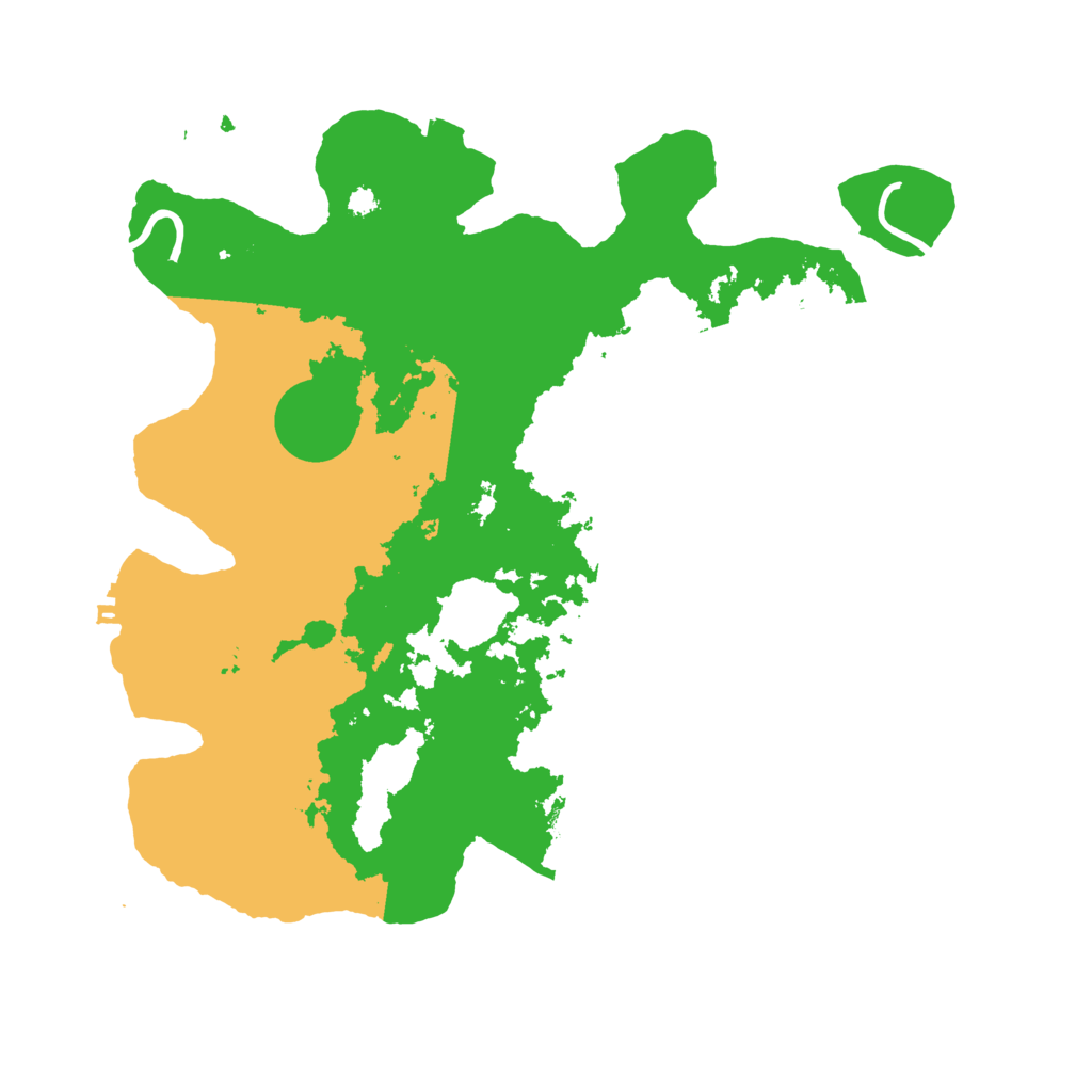Biome Rust Map: Procedural Map, Size: 3500, Seed: 1172936044