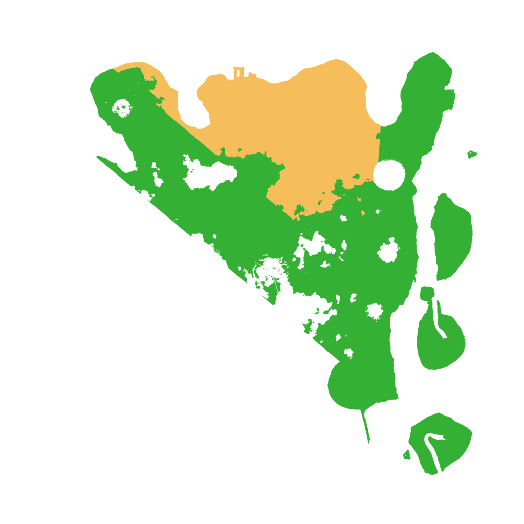 Biome Rust Map: Procedural Map, Size: 3000, Seed: 1532197412