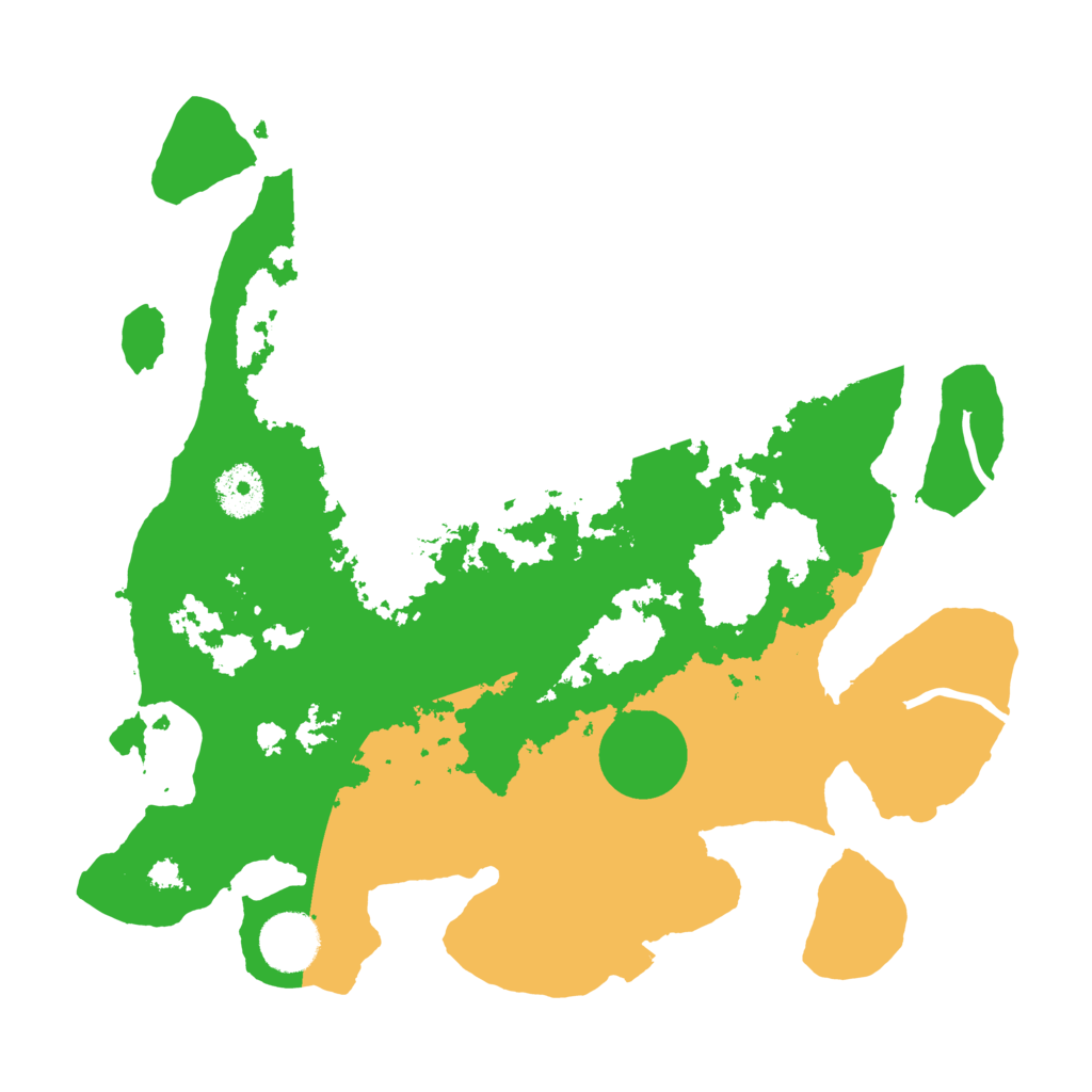 Biome Rust Map: Procedural Map, Size: 3270, Seed: 14194