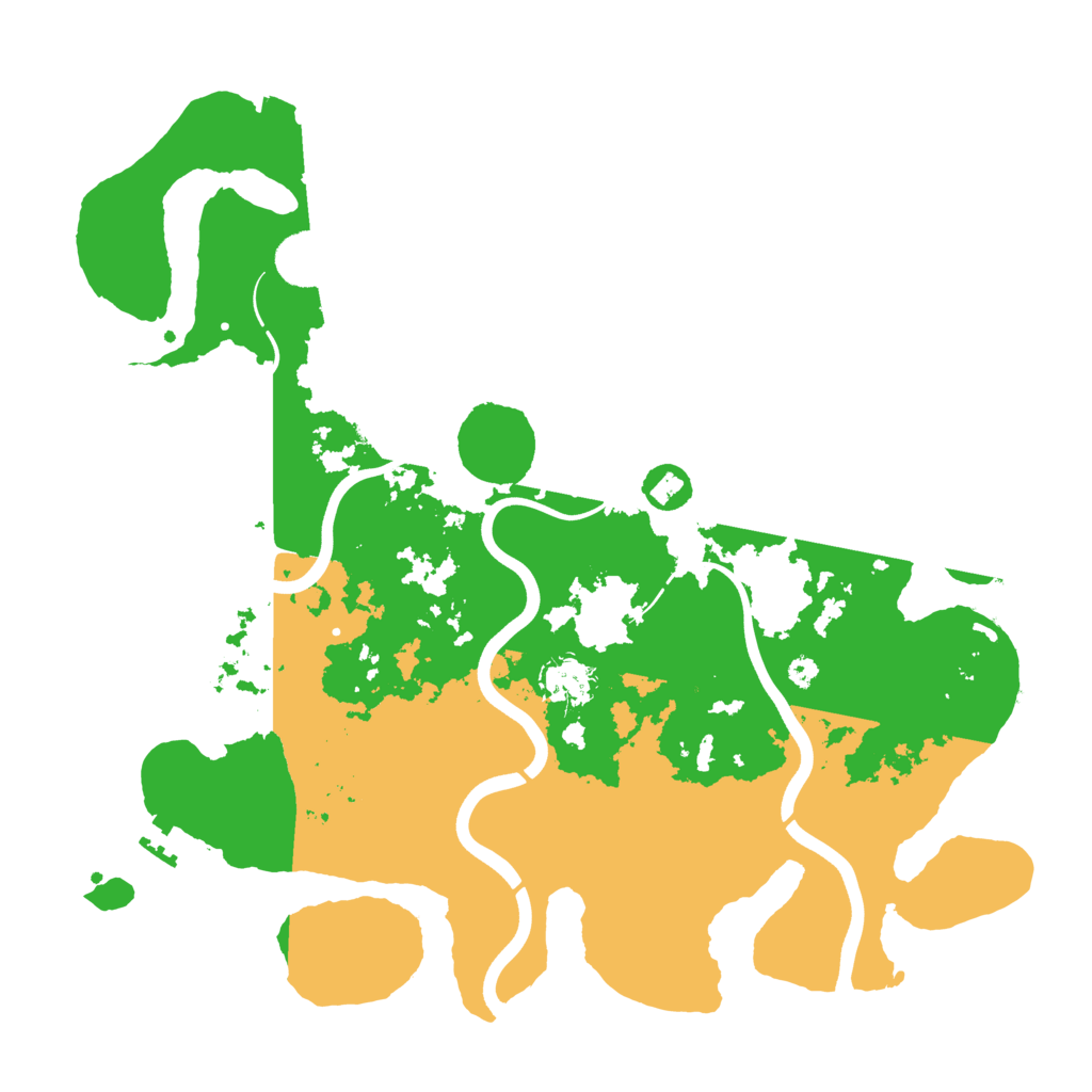 Biome Rust Map: Procedural Map, Size: 3750, Seed: 2063672235