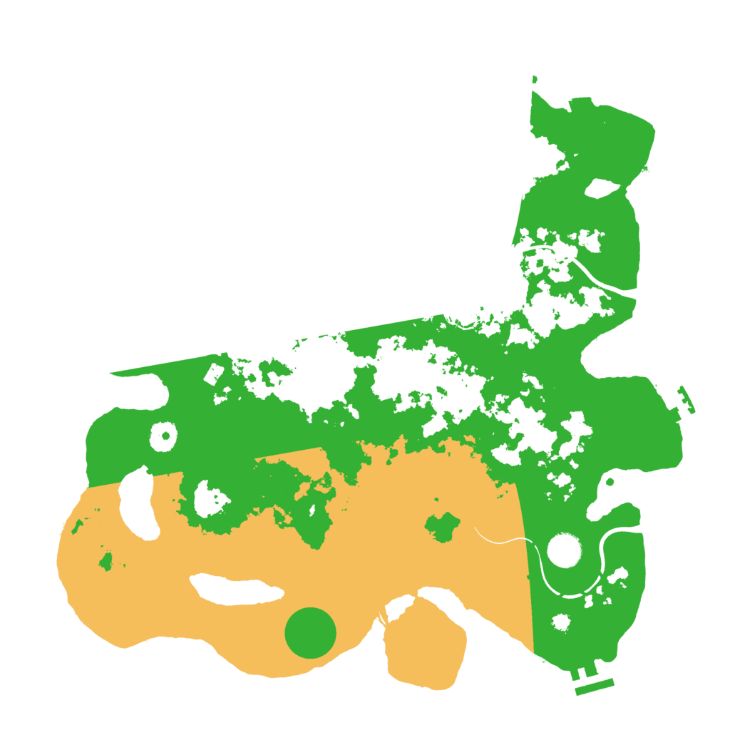 Biome Rust Map: Procedural Map, Size: 3750, Seed: 750490976