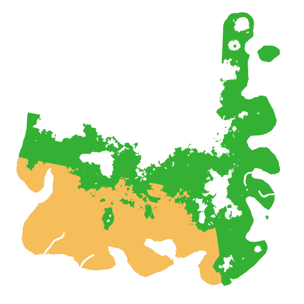 Biome Rust Map: Procedural Map, Size: 4000, Seed: 17377031
