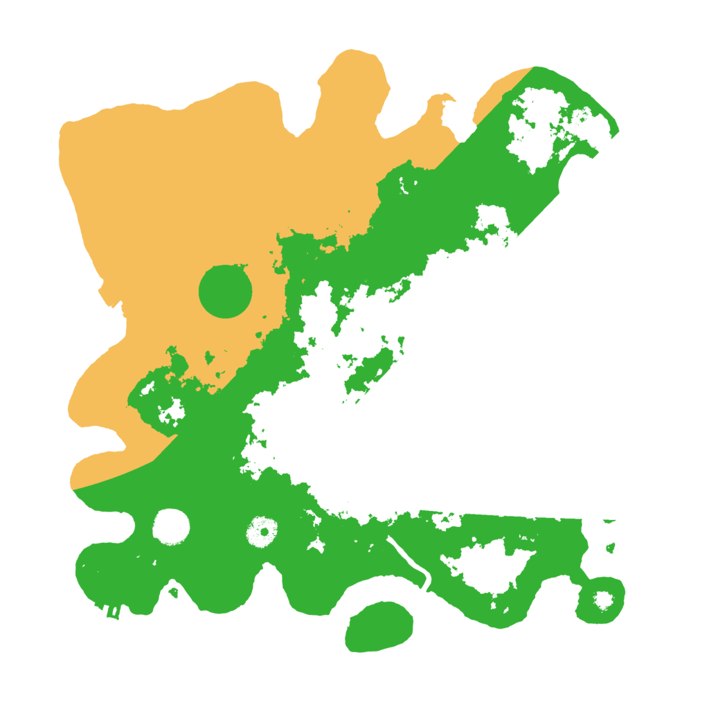 Biome Rust Map: Procedural Map, Size: 3500, Seed: 1856860422