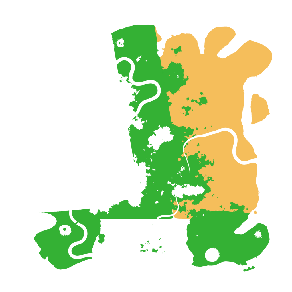 Biome Rust Map: Procedural Map, Size: 3800, Seed: 865436537