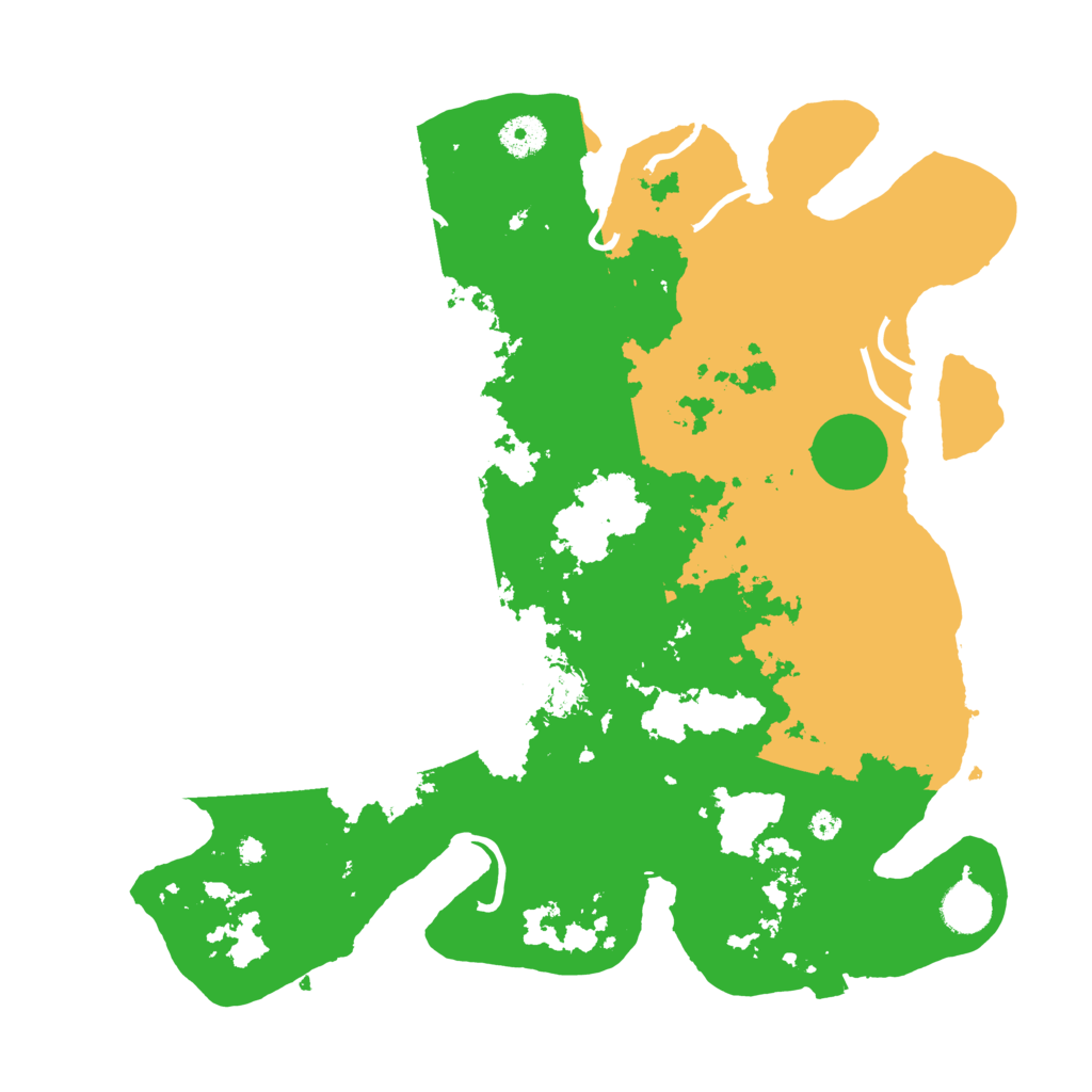 Biome Rust Map: Procedural Map, Size: 3800, Seed: 865436537