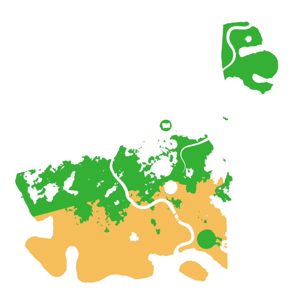 Biome Rust Map: Procedural Map, Size: 4250, Seed: 3324