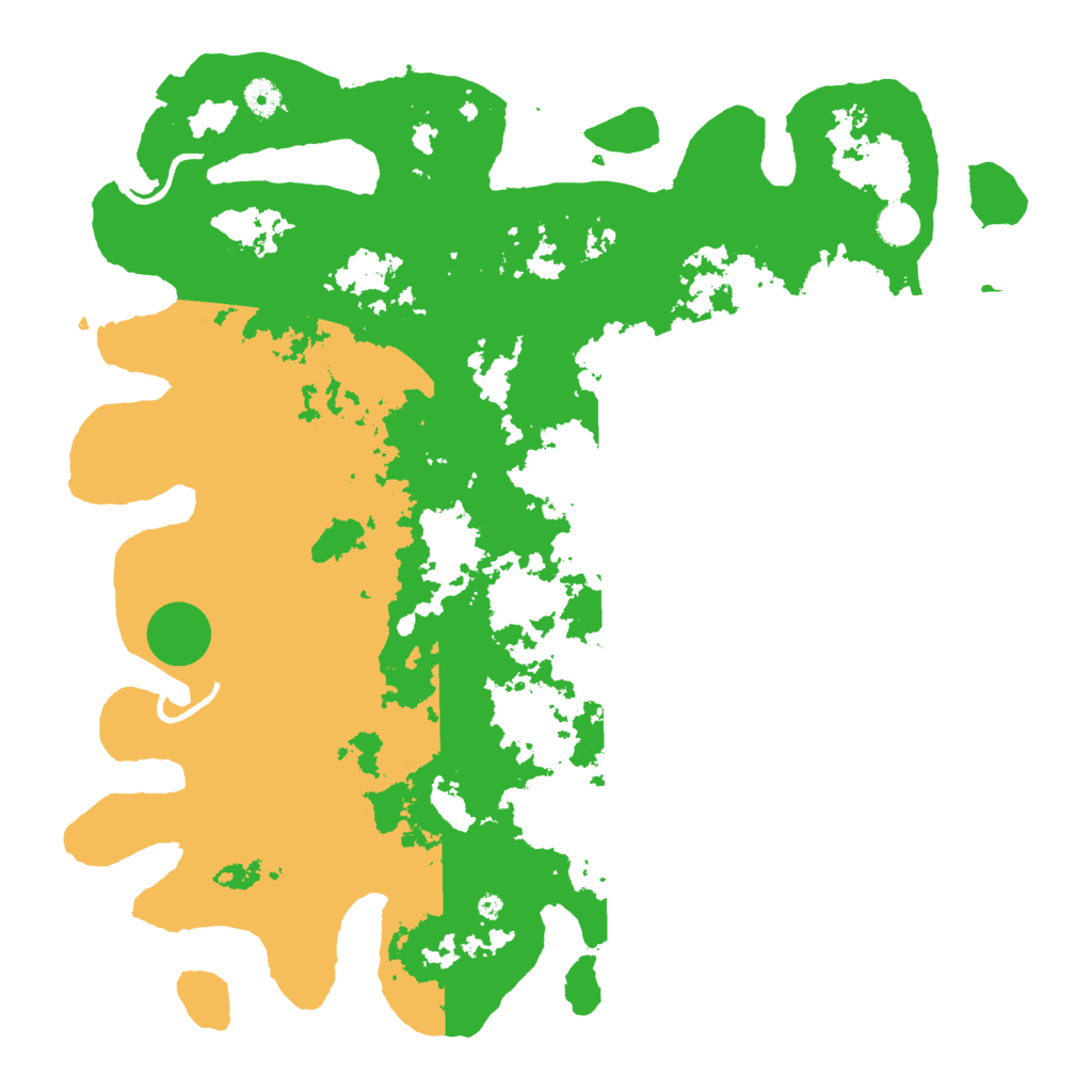 Biome Rust Map: Procedural Map, Size: 4500, Seed: 1209941072