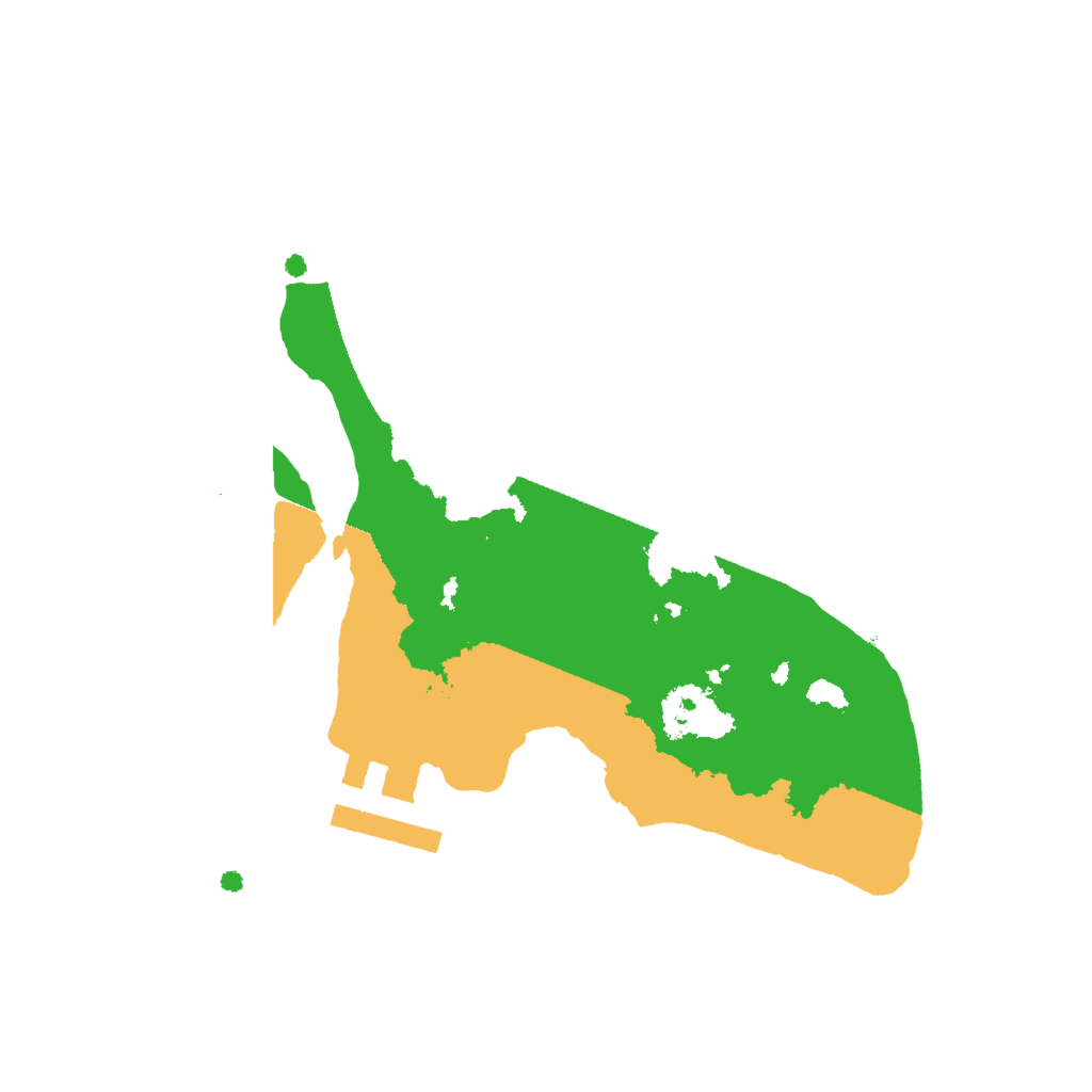 Biome Rust Map: Procedural Map, Size: 2000, Seed: 3450