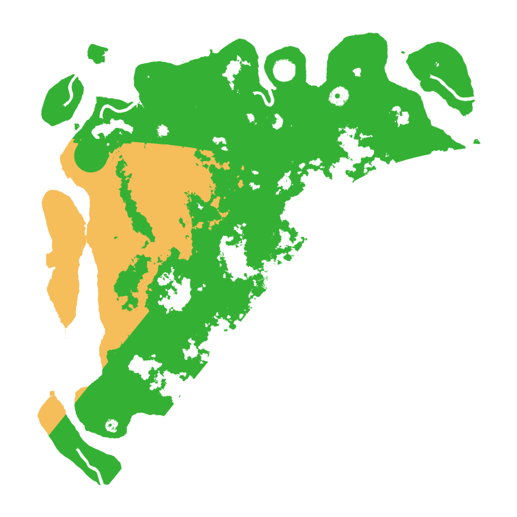 Biome Rust Map: Procedural Map, Size: 4100, Seed: 9535656