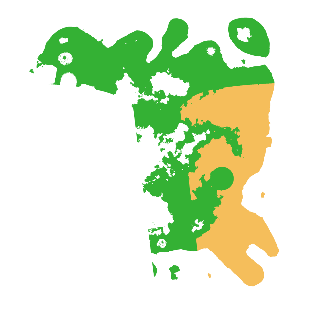 Biome Rust Map: Procedural Map, Size: 3500, Seed: 829955974