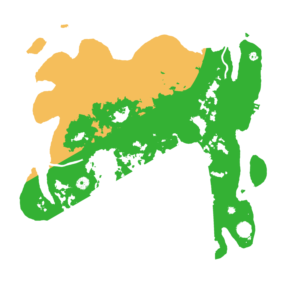 Biome Rust Map: Procedural Map, Size: 3500, Seed: 1659956