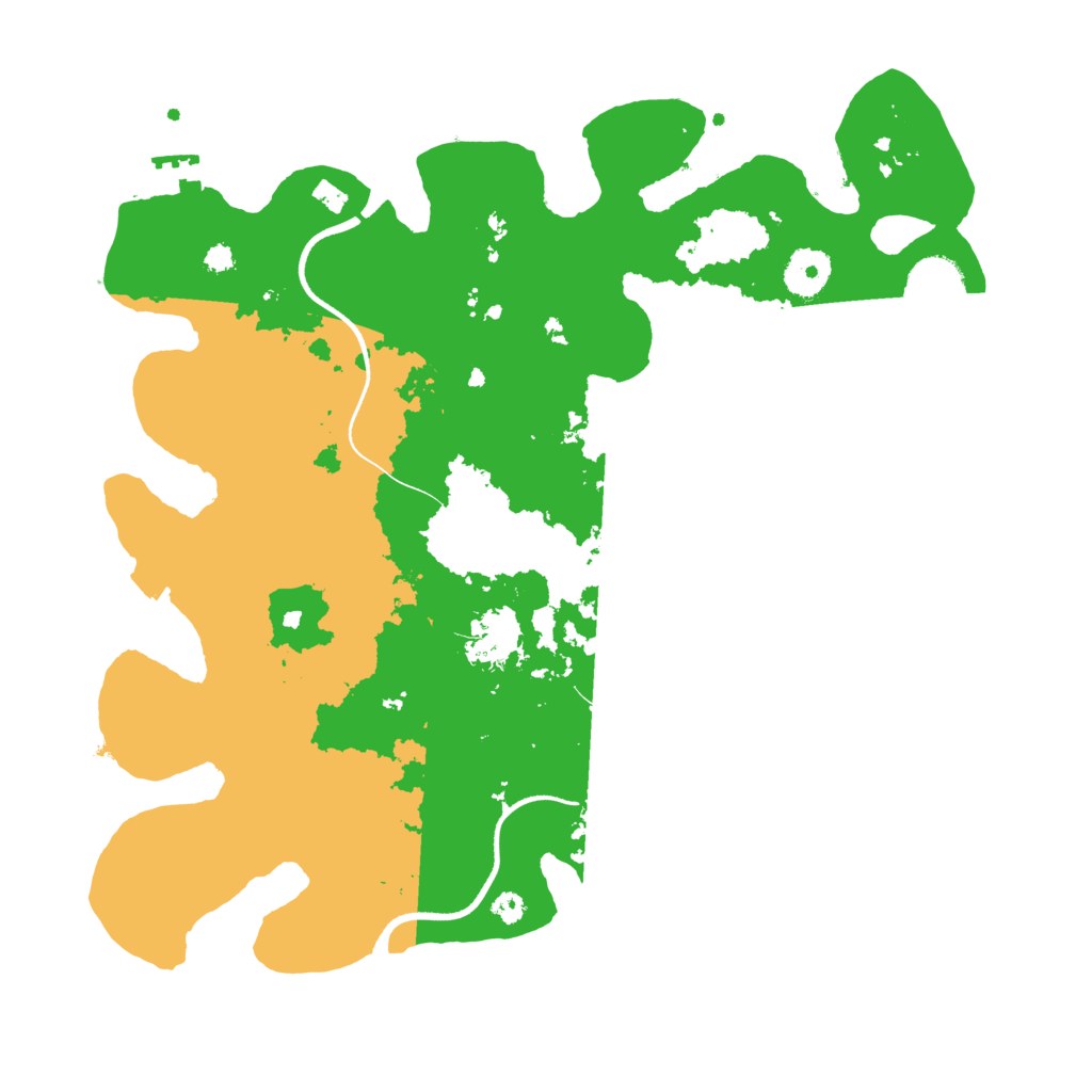 Biome Rust Map: Procedural Map, Size: 3500, Seed: 1675347192