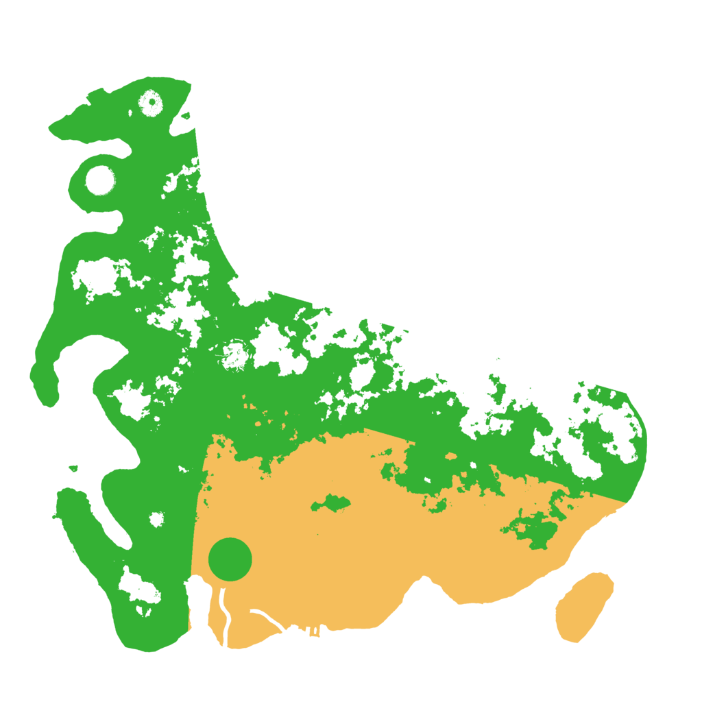 Biome Rust Map: Procedural Map, Size: 4250, Seed: 787801927
