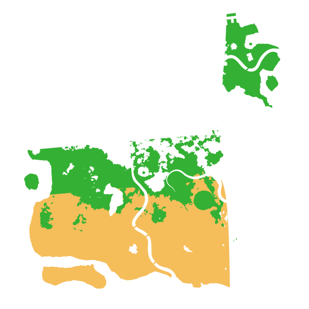 Biome Rust Map: Procedural Map, Size: 4300, Seed: 20220120