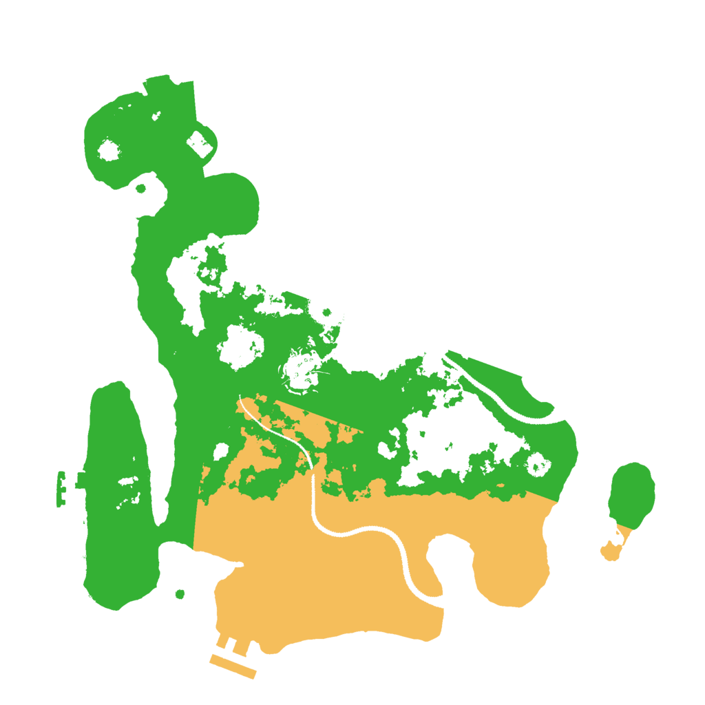 Biome Rust Map: Procedural Map, Size: 3000, Seed: 1527430