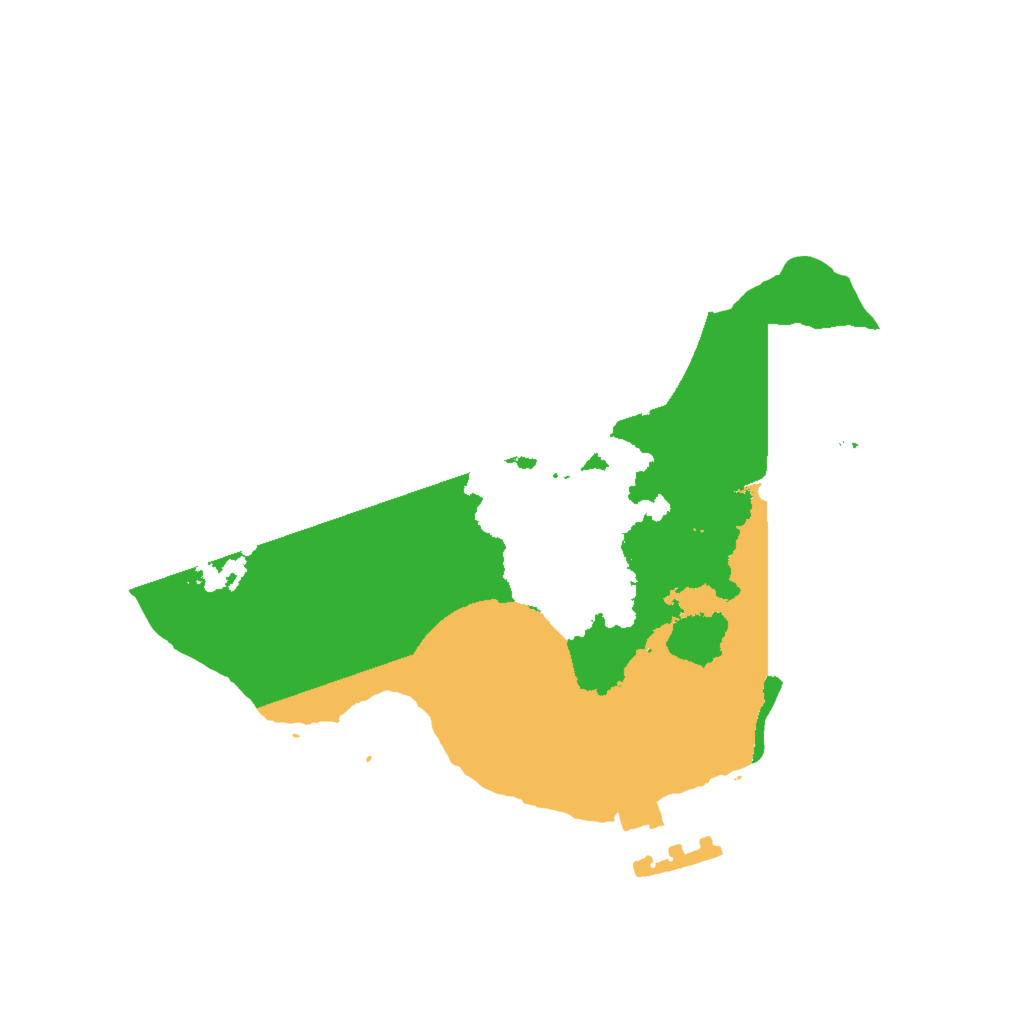 Biome Rust Map: Procedural Map, Size: 1750, Seed: 919809546