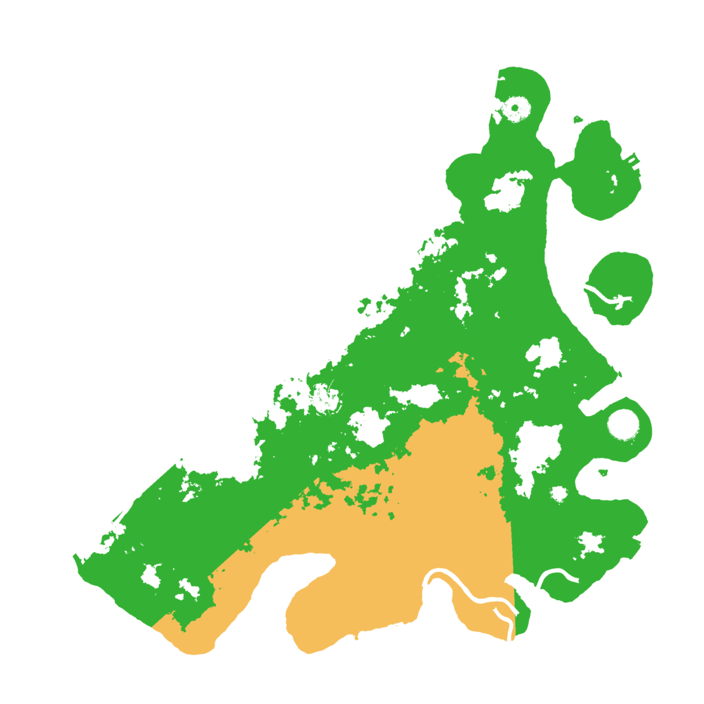 Biome Rust Map: Procedural Map, Size: 4000, Seed: 1824087789