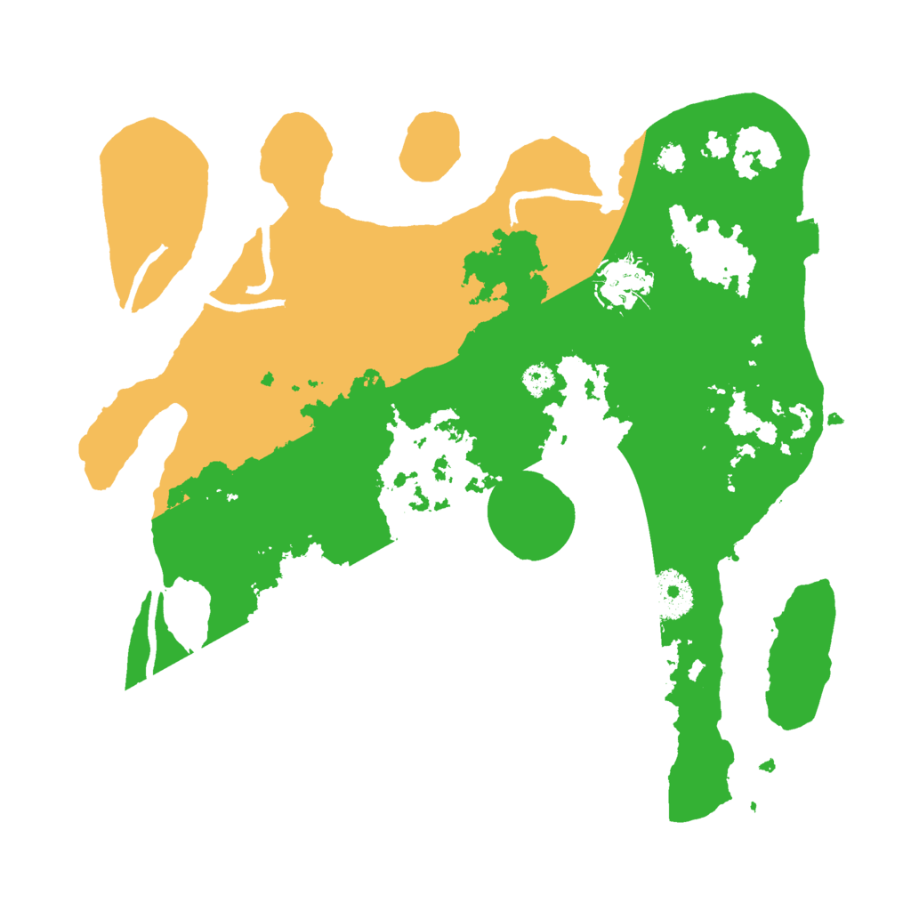 Biome Rust Map: Procedural Map, Size: 3000, Seed: 2793