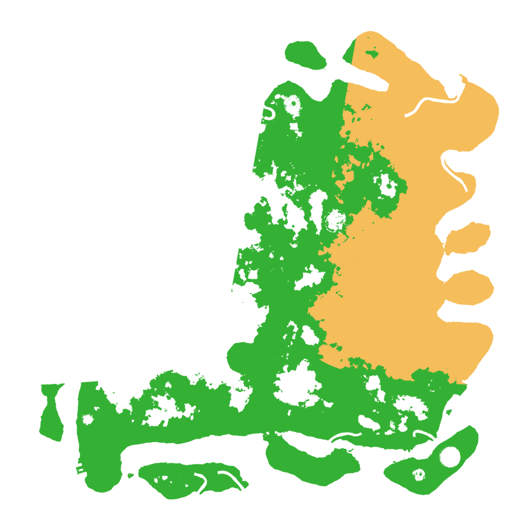 Biome Rust Map: Procedural Map, Size: 4500, Seed: 50342