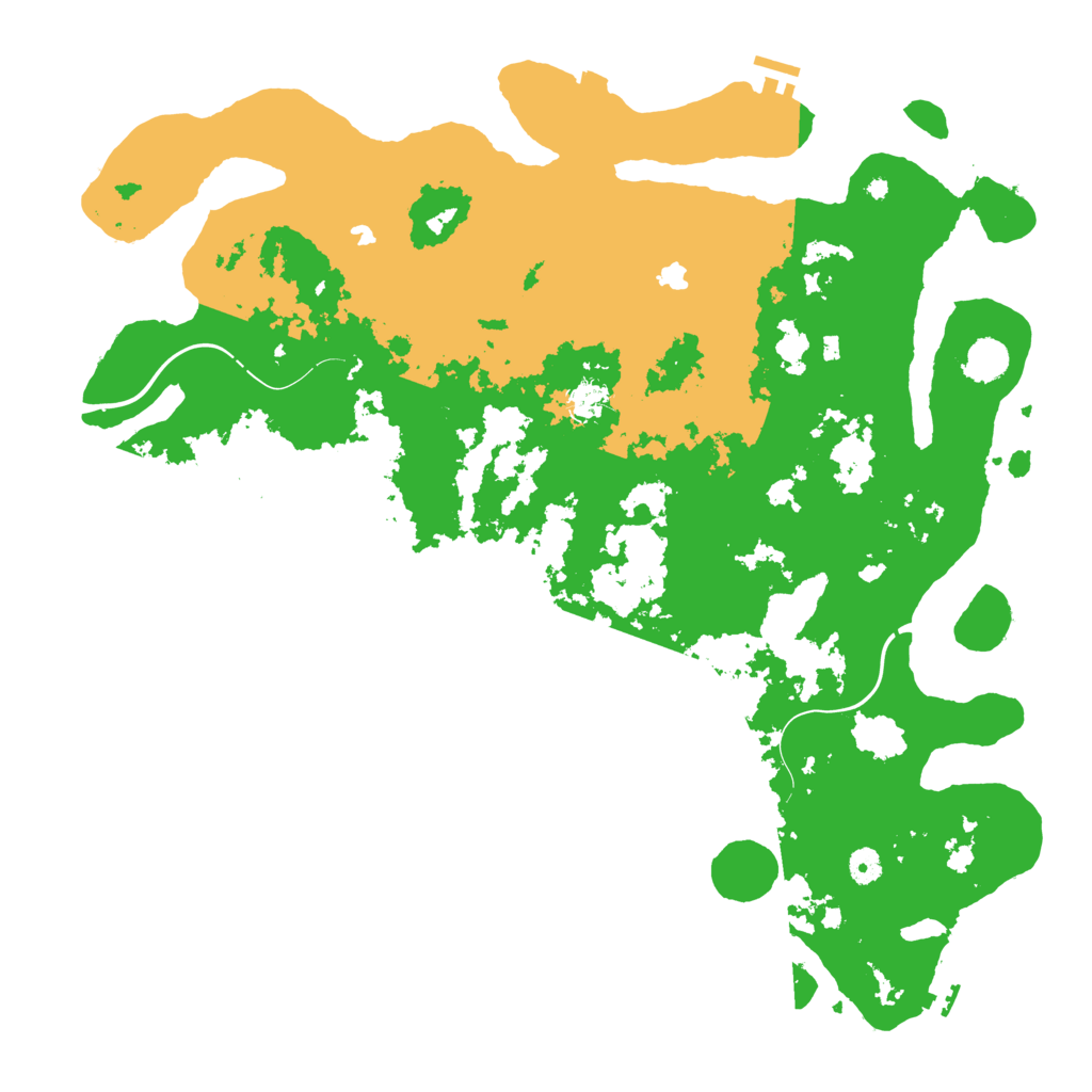 Biome Rust Map: Procedural Map, Size: 4750, Seed: 13226853
