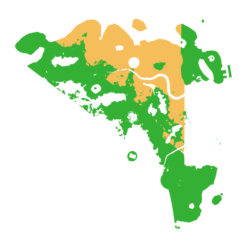 Biome Rust Map: Procedural Map, Size: 4000, Seed: 39214122