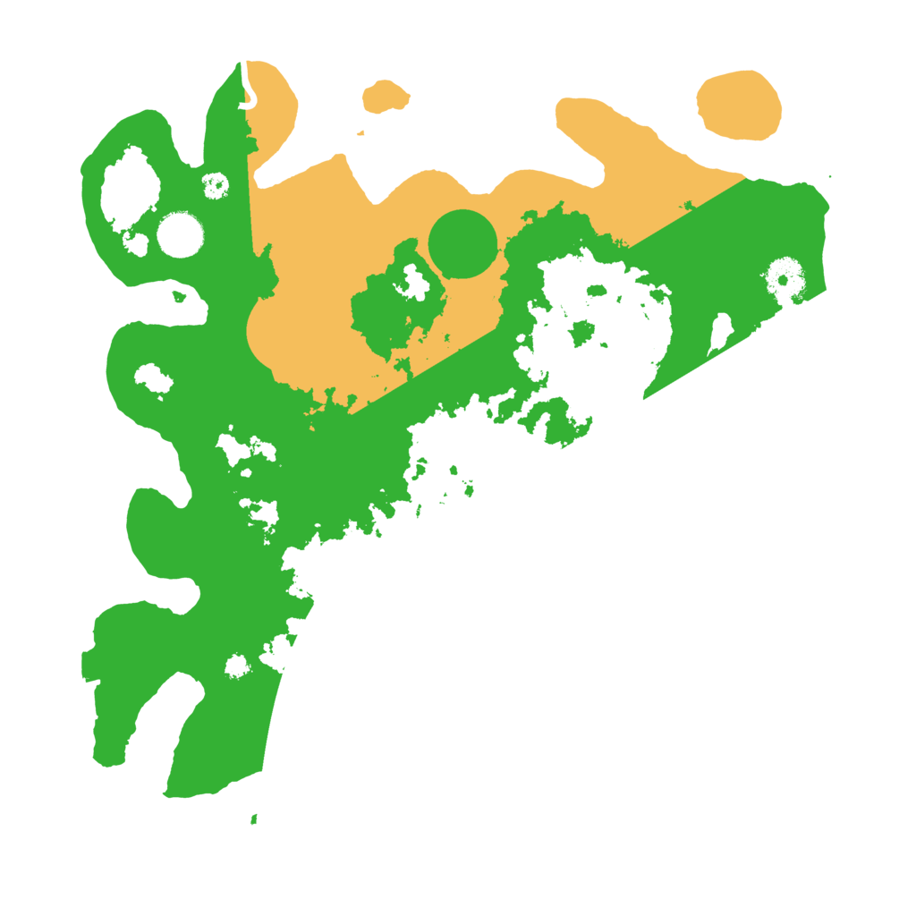 Biome Rust Map: Procedural Map, Size: 3500, Seed: 20240606