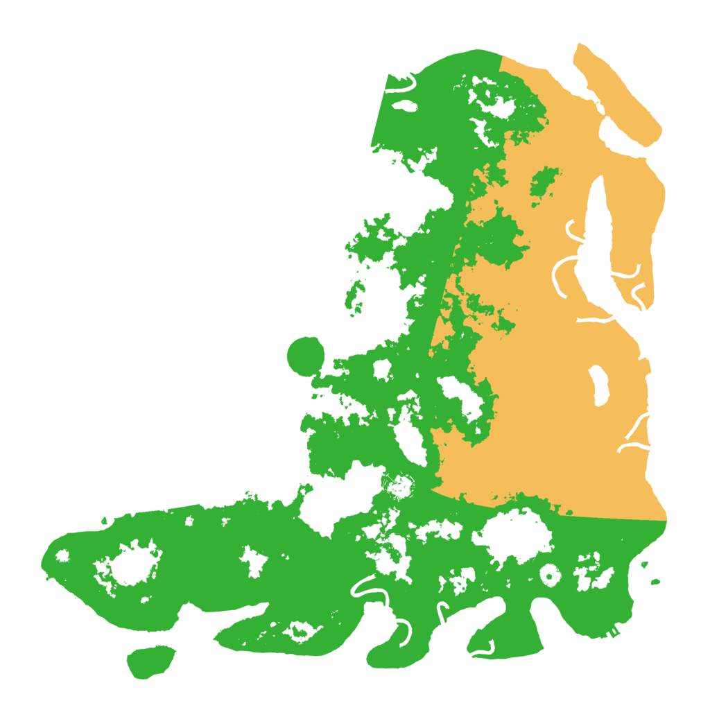 Biome Rust Map: Procedural Map, Size: 5000, Seed: 1944297571