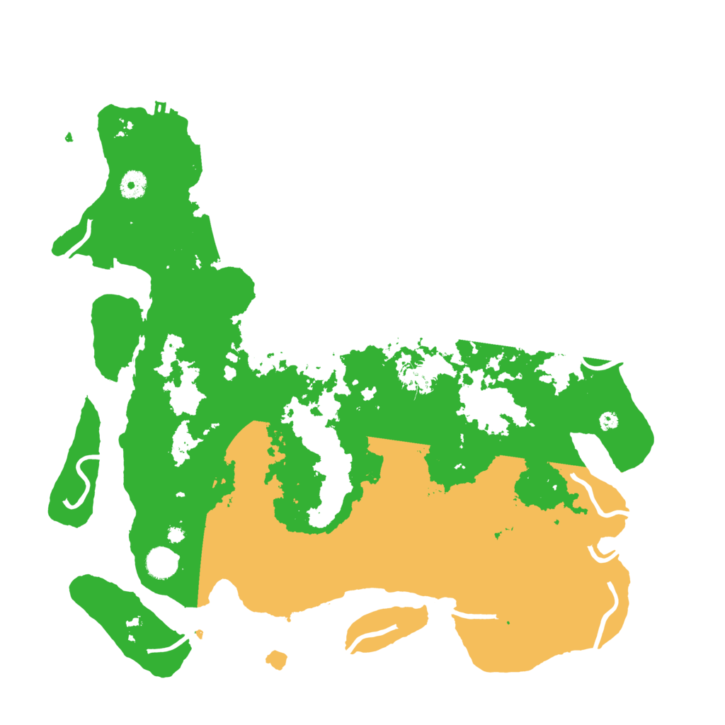 Biome Rust Map: Procedural Map, Size: 4000, Seed: 420381787