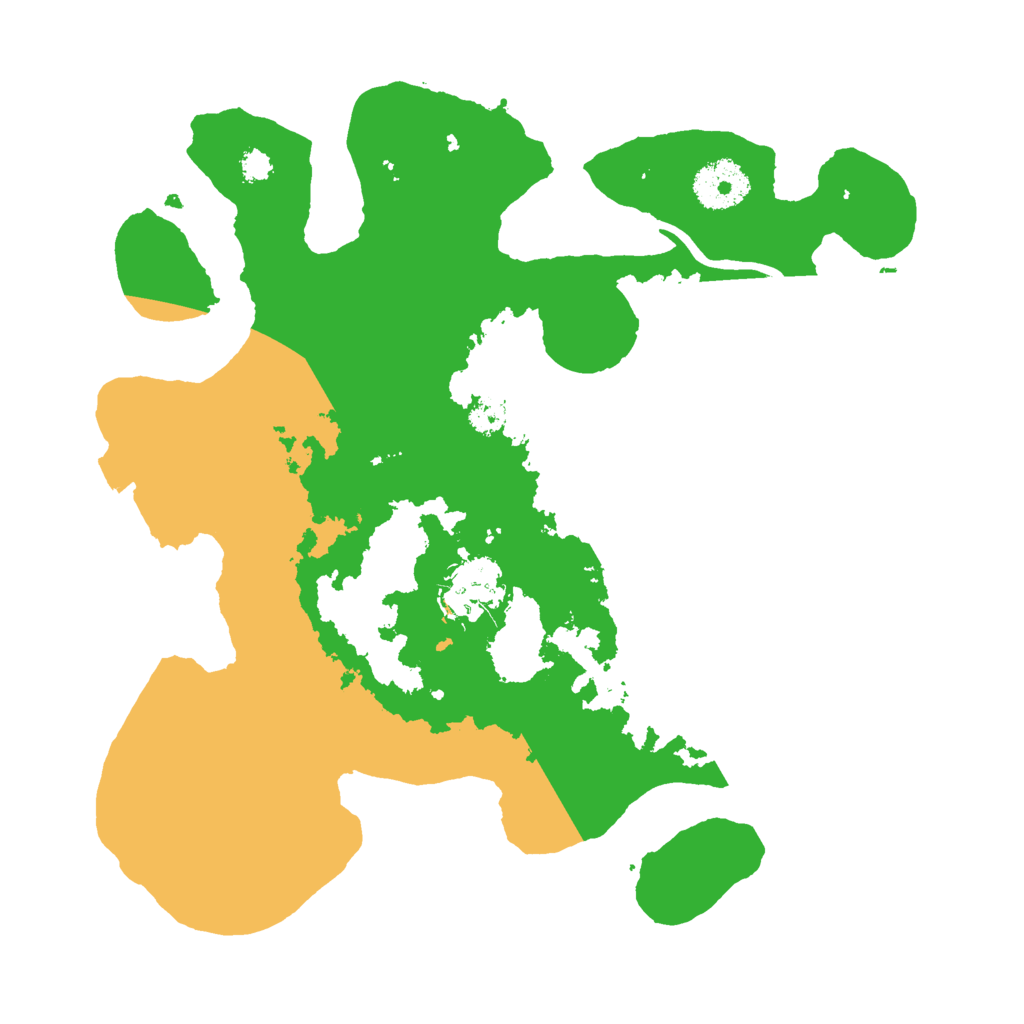 Biome Rust Map: Procedural Map, Size: 3000, Seed: 450