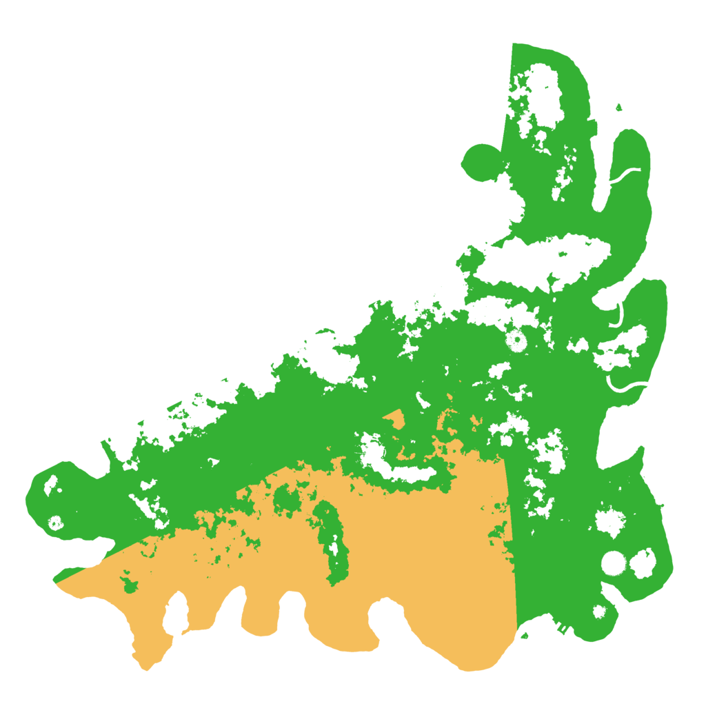 Biome Rust Map: Procedural Map, Size: 5000, Seed: 531115015